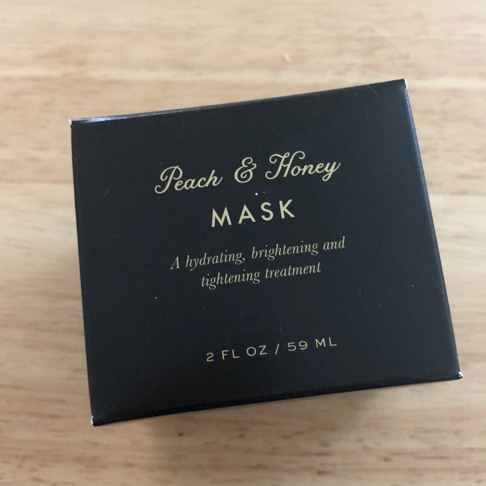 Sorella apothecary peach and honey mask